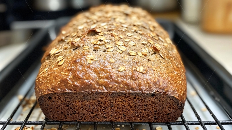 全麦吐司黑面包2