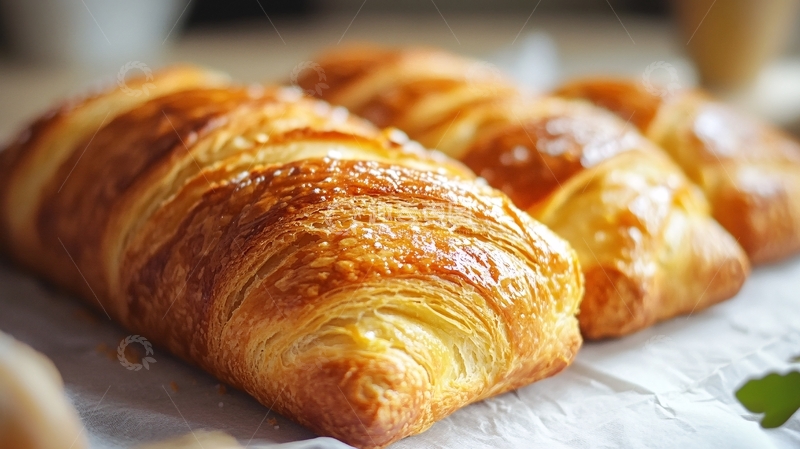 高清大图下载【趣麦麦图】法式羊角包2