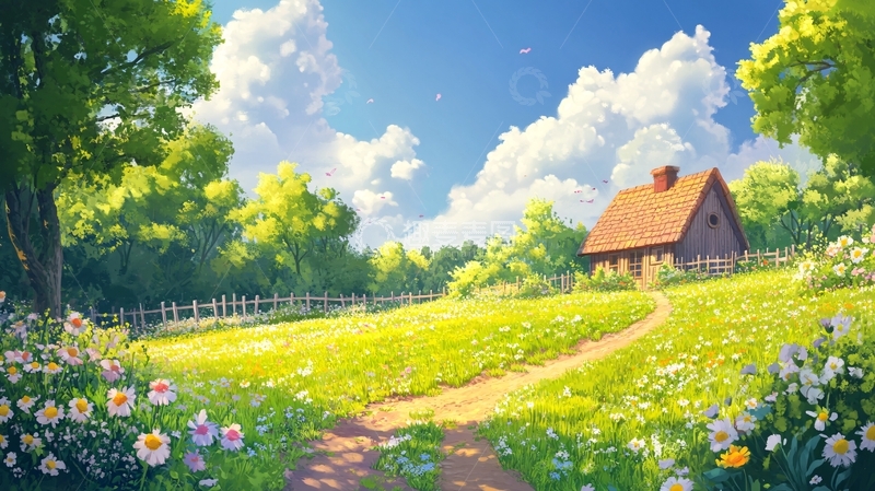 高清大图下载【趣麦麦图】唯美农村场景