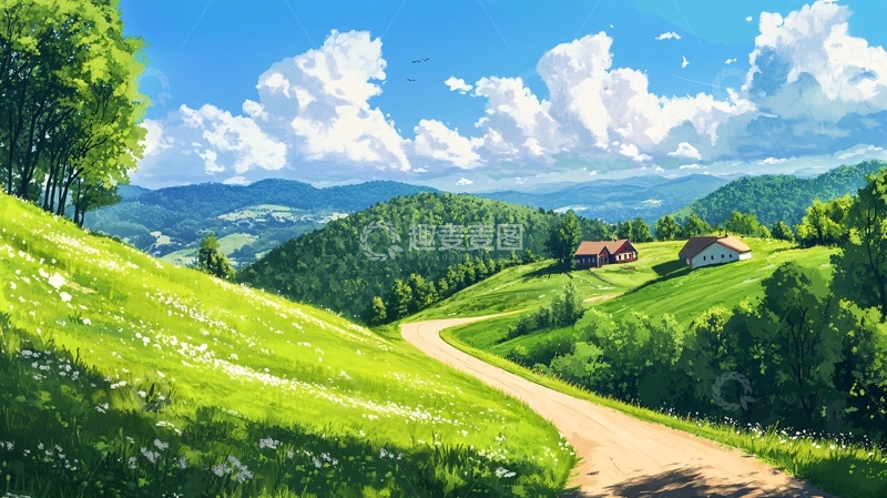 高清大图下载【趣麦麦图】宽屏风景画13