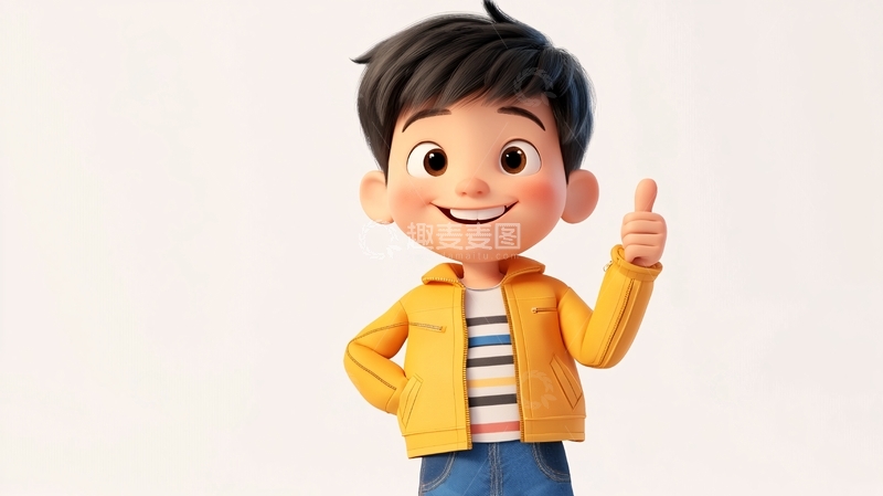 高清大图下载【趣麦麦图】原创虎弟卡通1