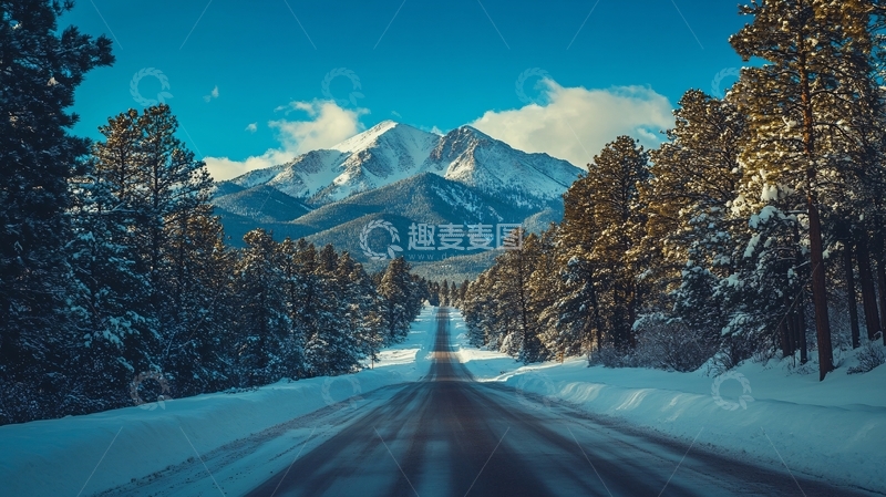 高清大图下载【趣麦麦图】唯美雪景风光