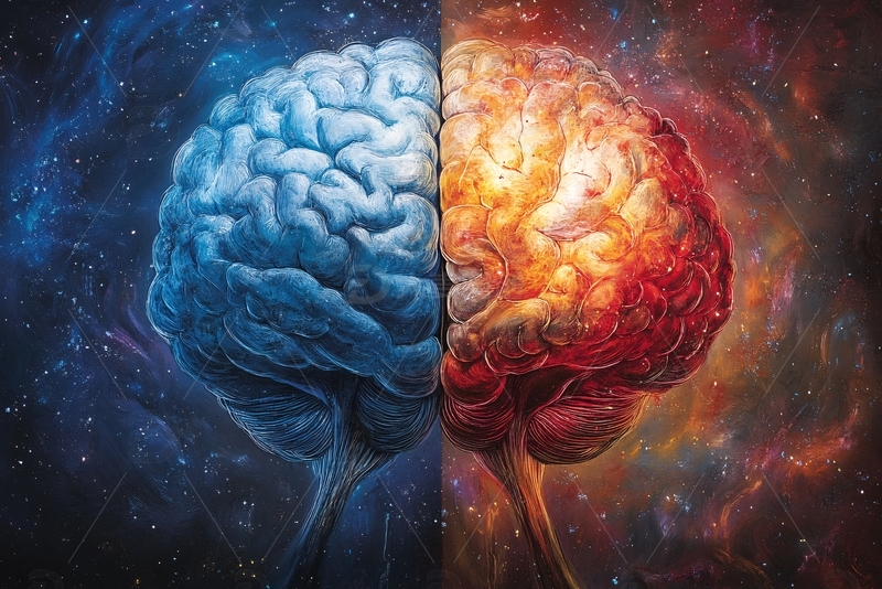 高清大图下载【趣麦麦图】大脑与意识