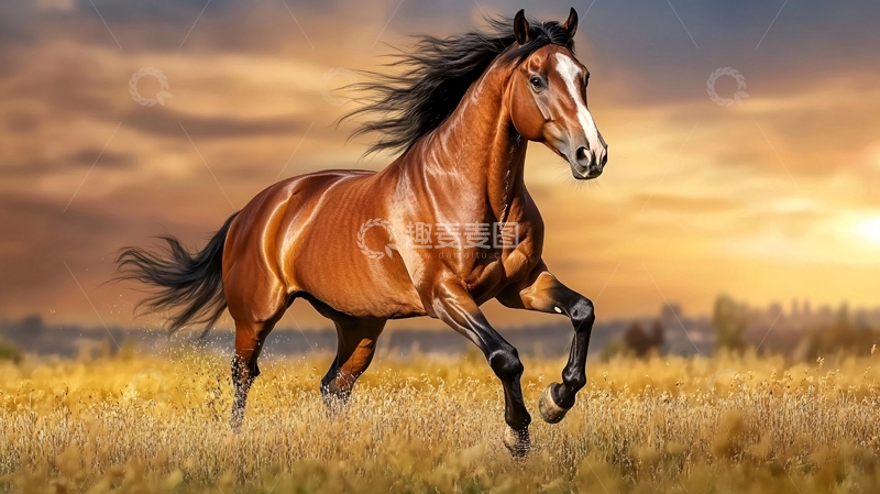 高清大图下载【趣麦麦图】高清马壁纸