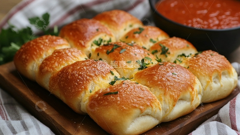 高清大图下载【趣麦麦图】番茄酱面包