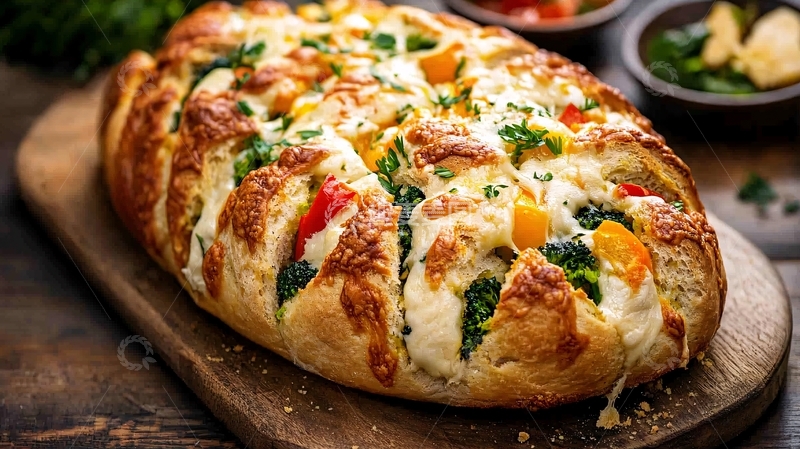 高清大图下载【趣麦麦图】新西兰披萨面包