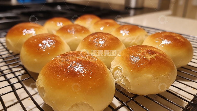 高清大图下载【趣麦麦图】蜜汁餐包4