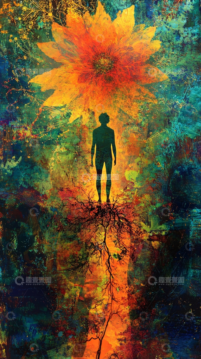 高清大图下载【趣麦麦图】人的生命力