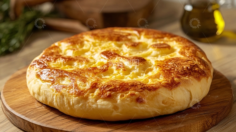 高清大图下载【趣麦麦图】爆浆榴莲披萨高清大图