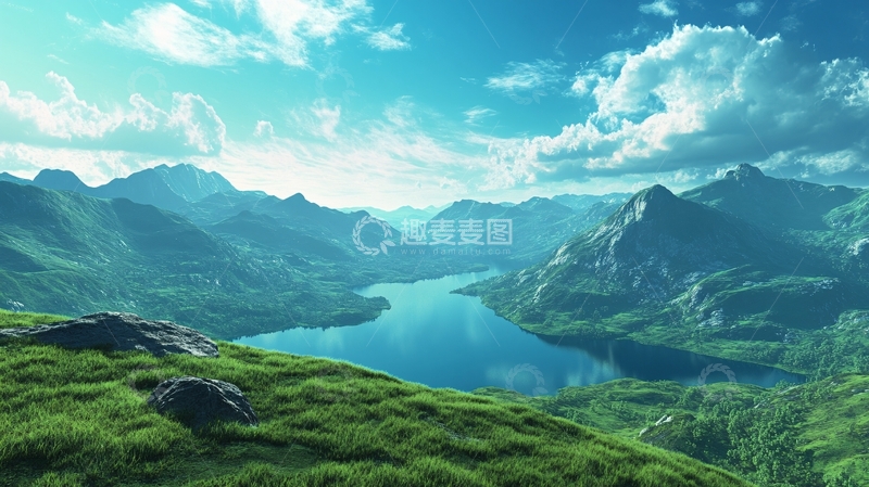 高清大图下载【趣麦麦图】高清宽幅山水风光1