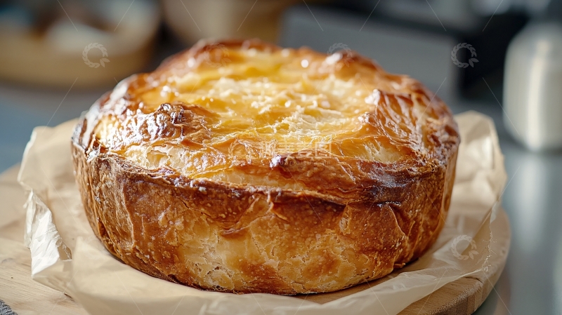 高清大图下载【趣麦麦图】法式酥皮洋葱汤