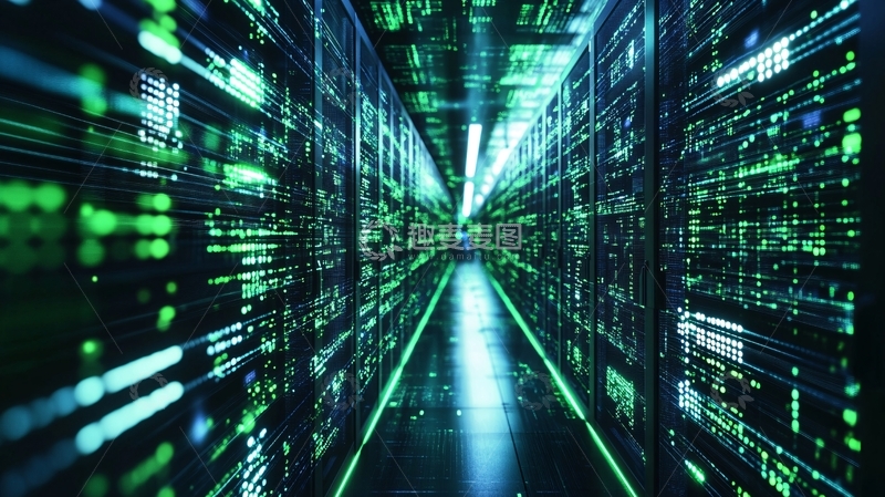 高清大图下载【趣麦麦图】绿色数据中心