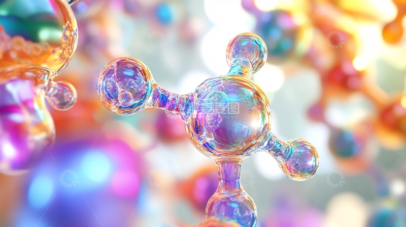 高清大图下载【趣麦麦图】化学生物科技背景