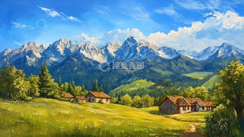 高清大图下载【趣麦麦图】宽屏风景画22