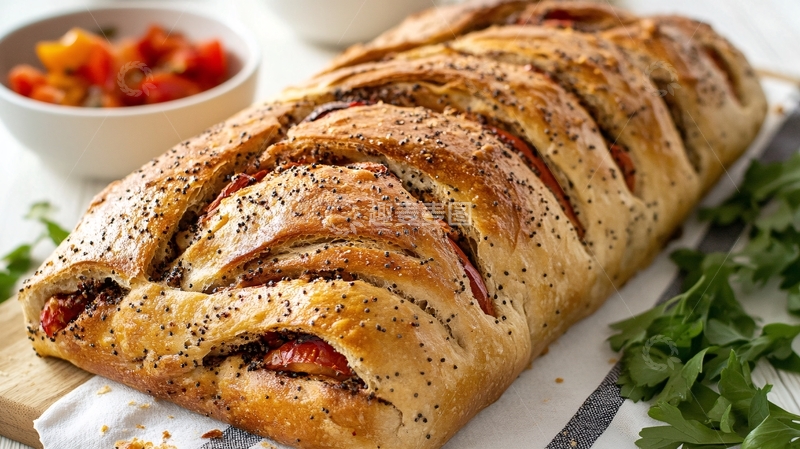 高清大图下载【趣麦麦图】西红柿面包