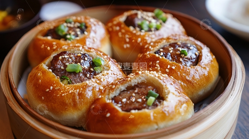 高清大图下载【趣麦麦图】茶楼早点