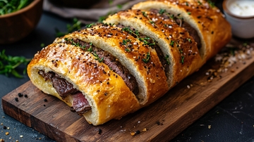 牛肉卷面包牛肉