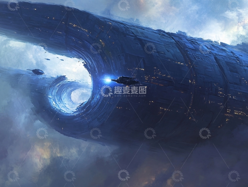 高清大图下载【趣麦麦图】科幻原画1