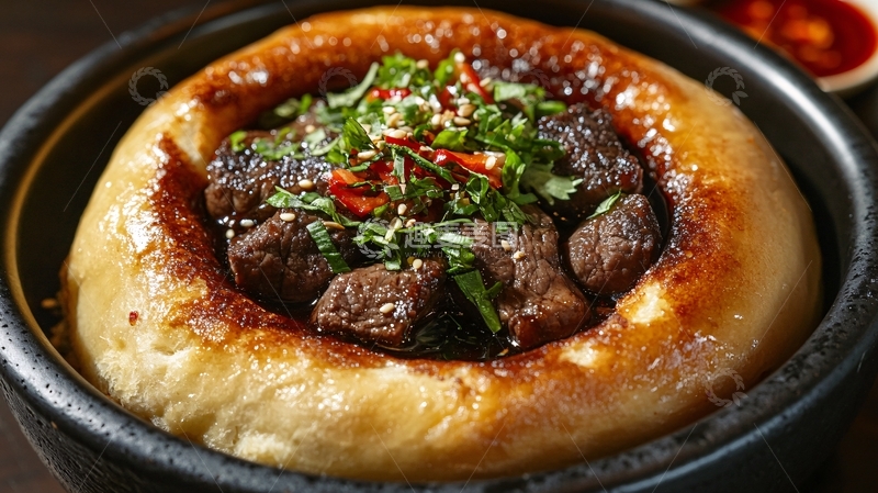 高清大图下载【趣麦麦图】砂钵牛肉
