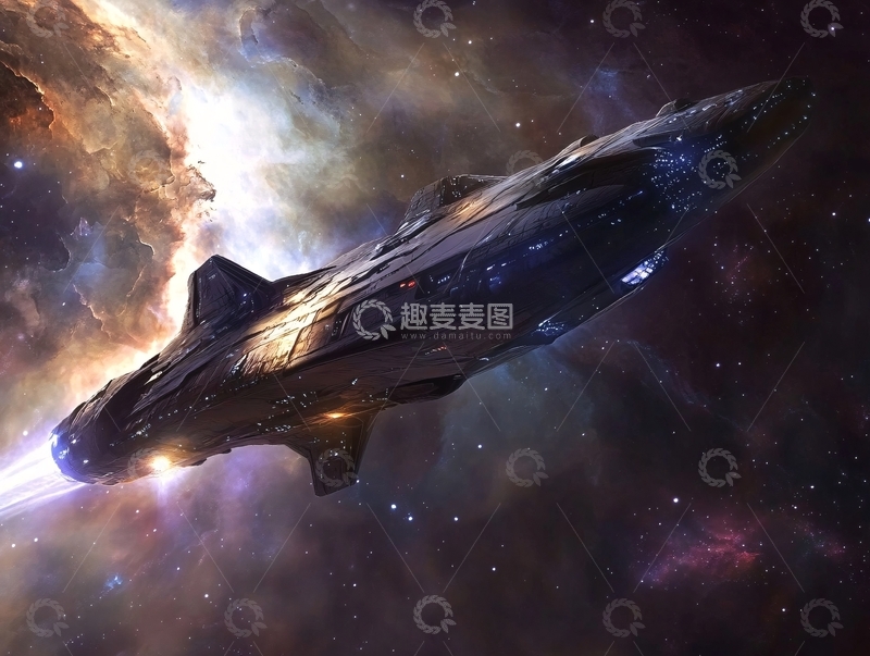 高清大图下载【趣麦麦图】宇宙飞船壁纸