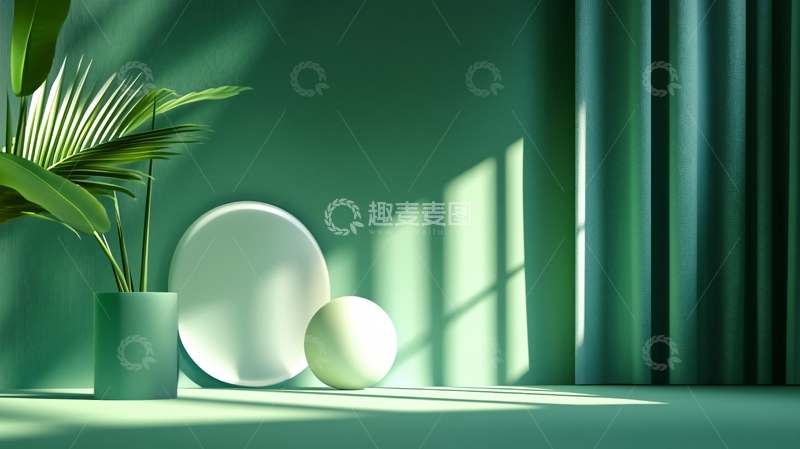 高清大图下载【趣麦麦图】简约场景图