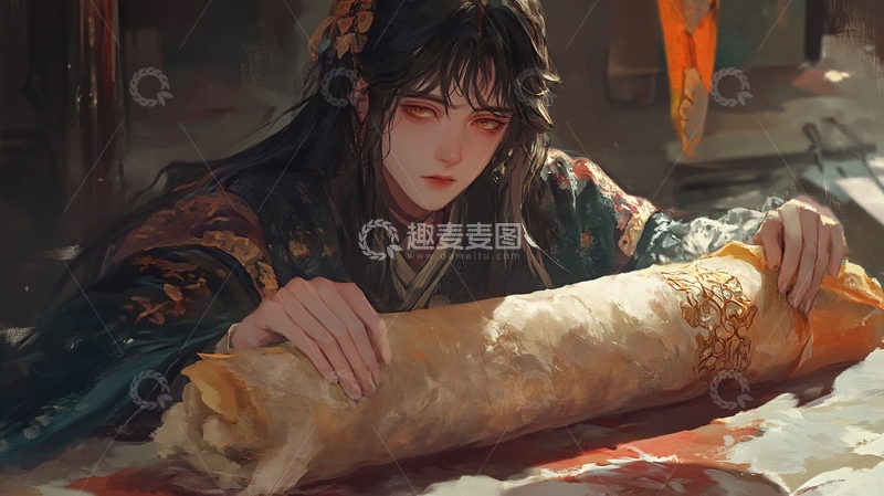 高清大图下载【趣麦麦图】天官