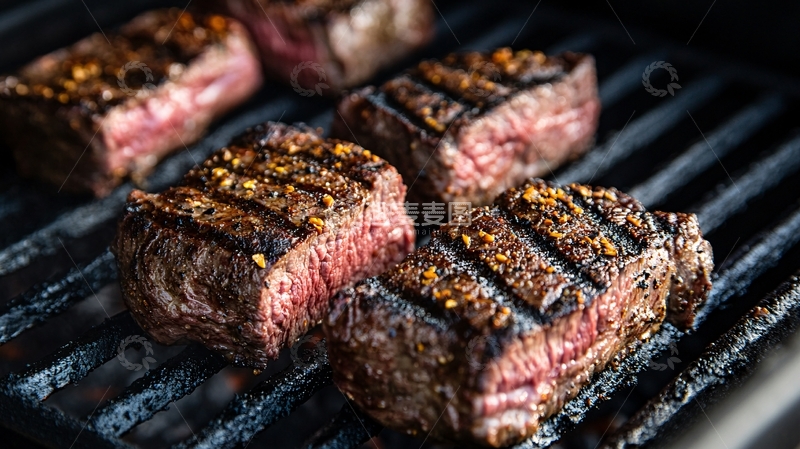 高清大图下载【趣麦麦图】美食摄牛排