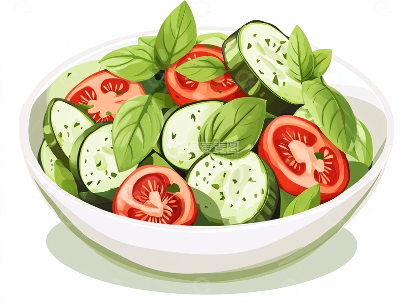 高清大图下载【趣麦麦图】圣女果插画