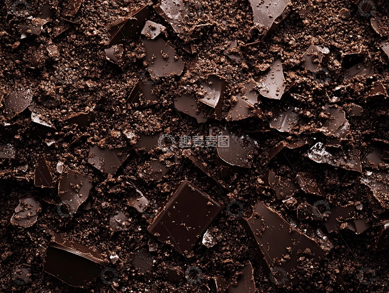 高清大图下载【趣麦麦图】碎巧克力