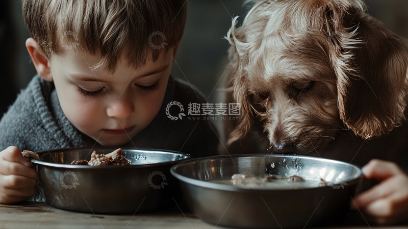 高清大图下载【趣麦麦图】改善狗狗饮食