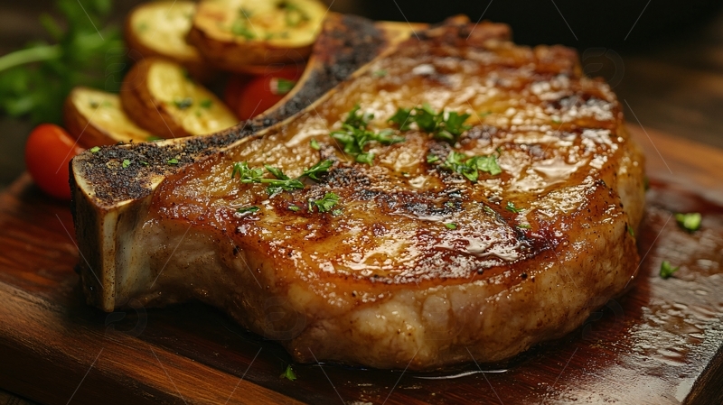 高清大图下载【趣麦麦图】美食摄牛排2