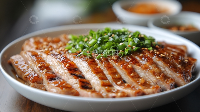 高清大图下载【趣麦麦图】川味牛排