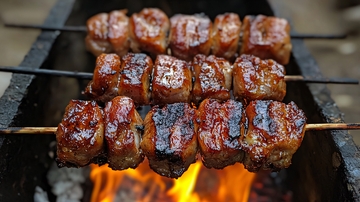 串烧豚肉