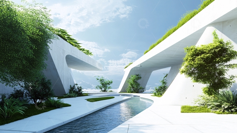 高清大图下载【趣麦麦图】绿色建筑设计1