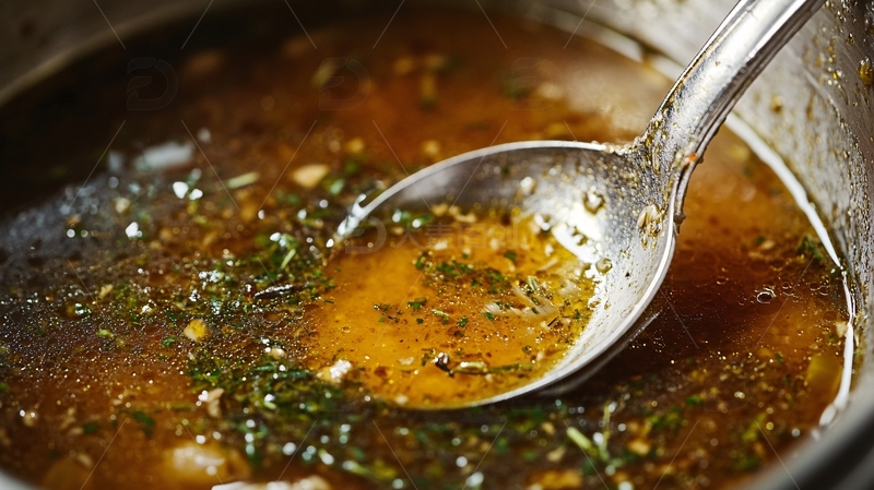 高清大图下载【趣麦麦图】葱油烹制