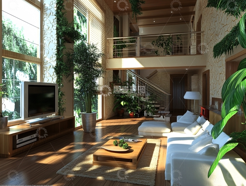 高清大图下载【趣麦麦图】家居绿化设计