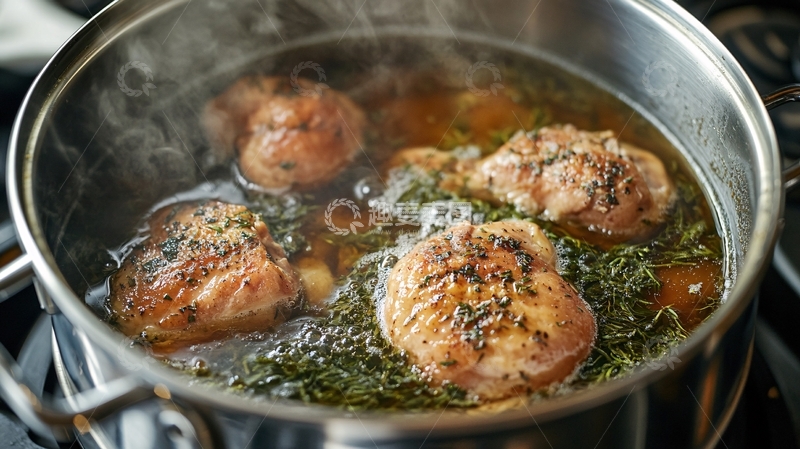 高清大图下载【趣麦麦图】紫菜番茄浸双丸