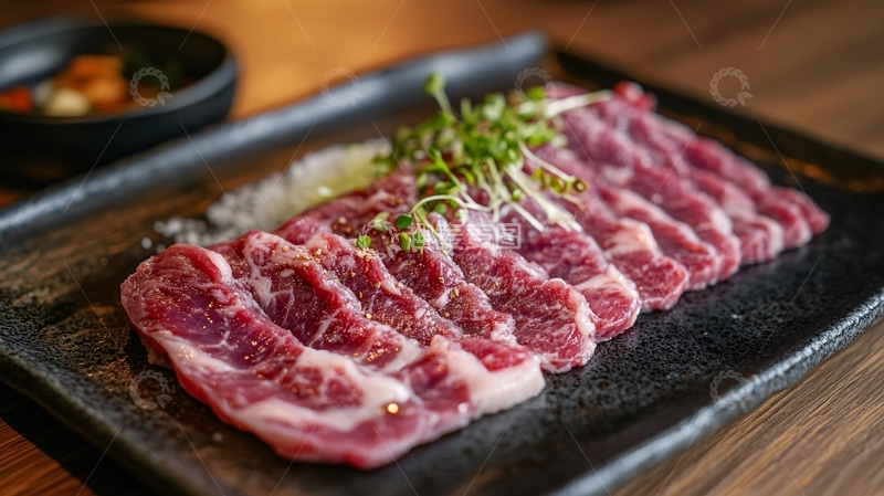 高清大图下载【趣麦麦图】日式烧肉烧烤牛肉