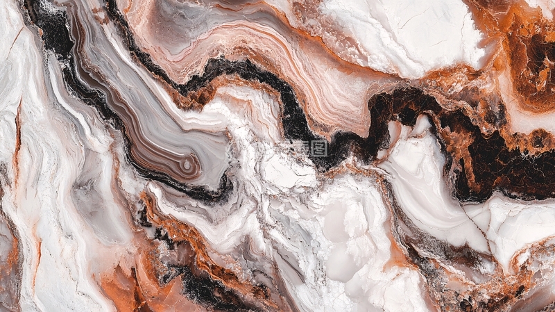 高清大图下载【趣麦麦图】抽象炫彩流体画