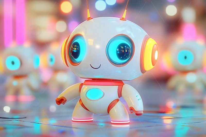 科技感娃娃吉祥物2