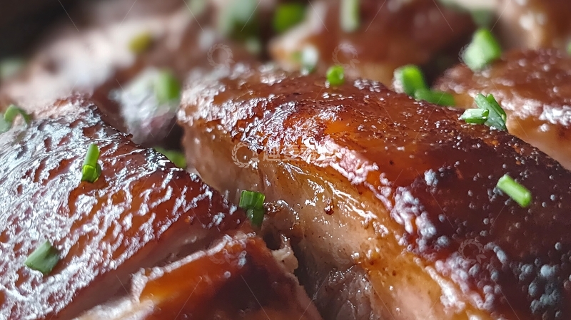 高清大图下载【趣麦麦图】蜜汁烤鸭