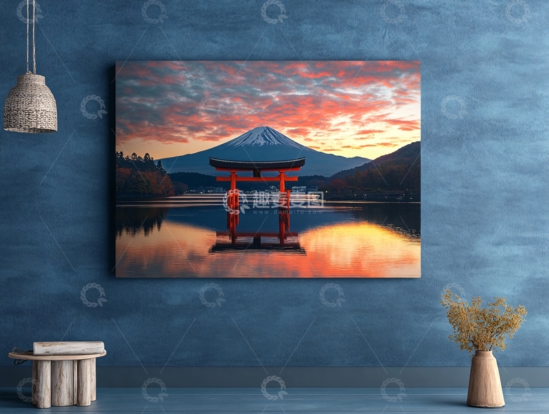 高清大图下载【趣麦麦图】日本风光挂画