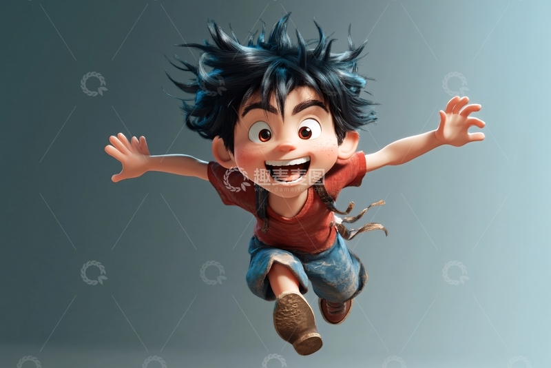 高清大图下载【趣麦麦图】卡通写实漫画人物4