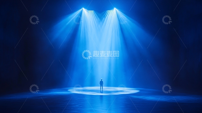 高清大图下载【趣麦麦图】水上舞台背景