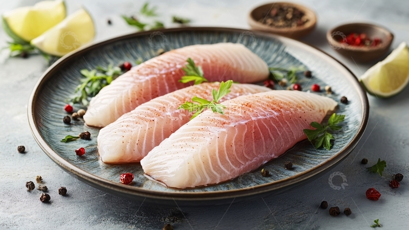 高清大图下载【趣麦麦图】生吃鲷鱼片