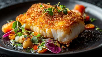 招牌山药芝香银鳕鱼