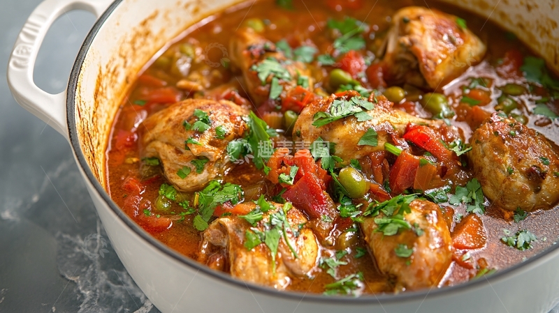 高清大图下载【趣麦麦图】五香兔肉清汤