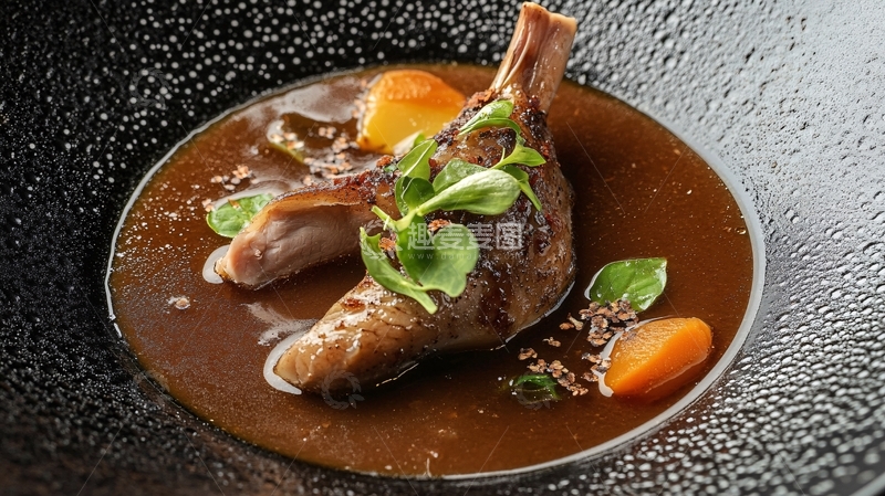 高清大图下载【趣麦麦图】法式熟成乳鸽