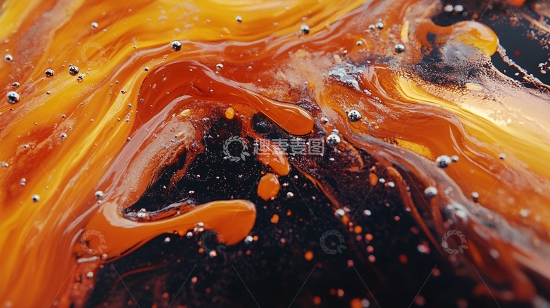 高清大图下载【趣麦麦图】颜料交融