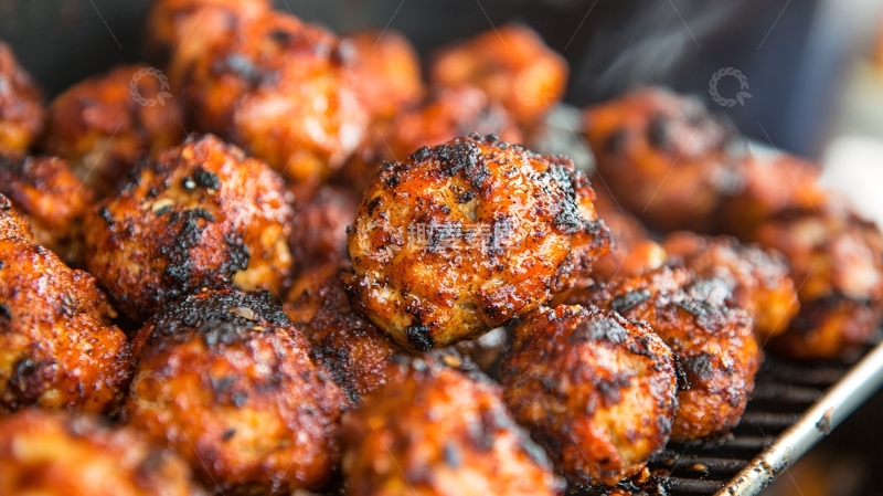 高清大图下载【趣麦麦图】碳烤毛蛋